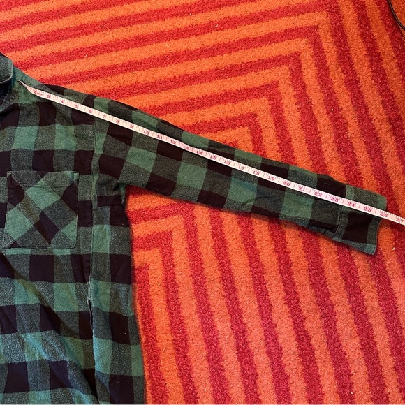 💚 MADEWELL Sunday Flannel *with Pockets!* in Green Buffalo Plaid, Size S… - Picture 6 of 11